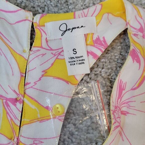 Japna Women's Tropical Floral Maxi Dres Size S - Picture 5 of 7